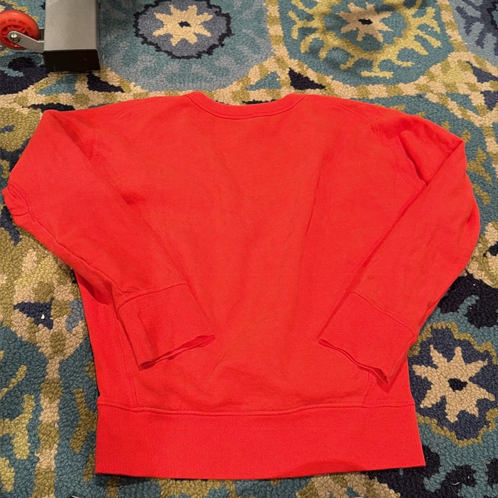 Red sweatshirt - Picture 4 of 4
